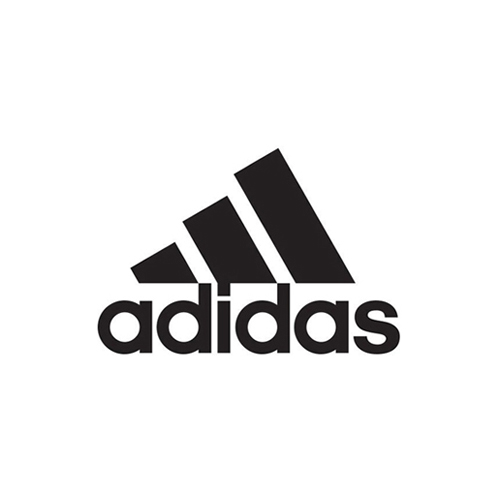 A coloured version of the Adidas logo