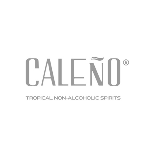 A black and white version of the Caleno logo