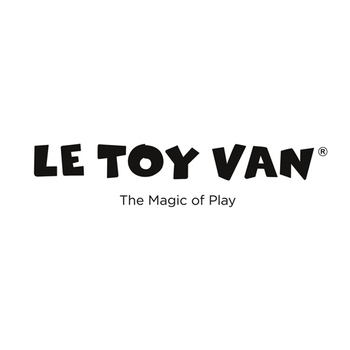 A coloured version of the Le Toy Van logo