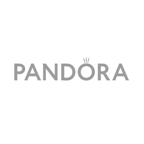 A black and white version of the Pandora logo
