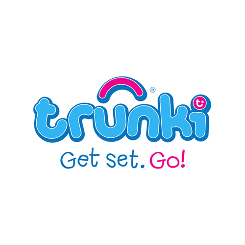 A coloured version of the Trunki logo