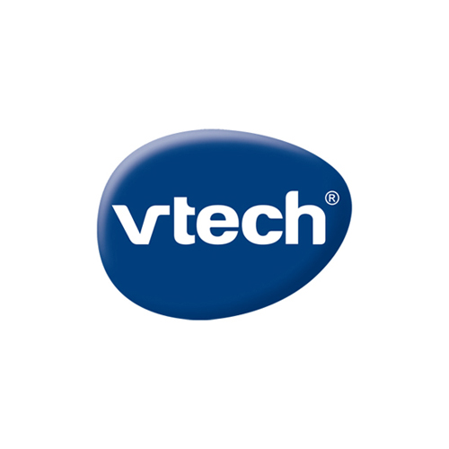 A coloured version of the Vtech logo