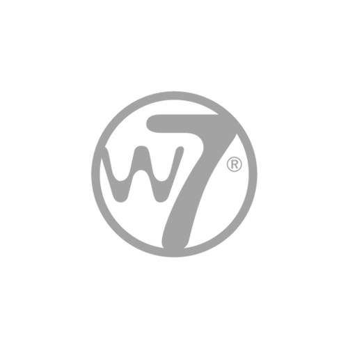 A black and white version of the W7 logo
